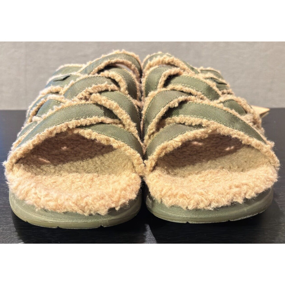 MALIBU SANDALS Zuma LX Sherpa Nylon Rubber Olive Green Men\'s Size 13 Sandals main image 8